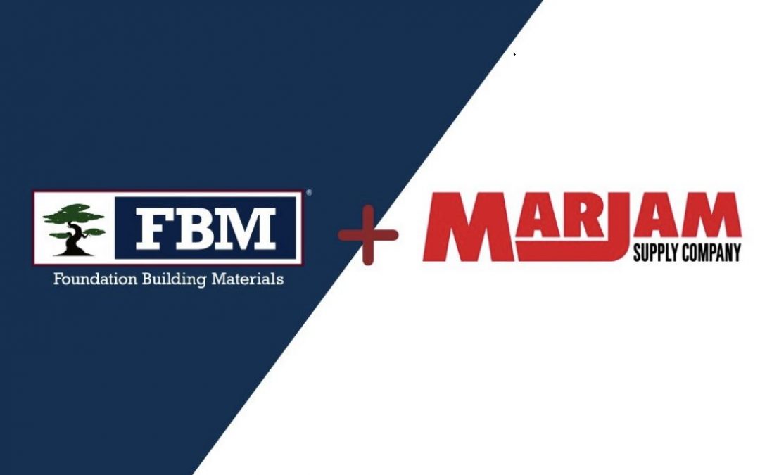 Marjam Supply Company Acquired by Foundation Building Materials (FBM)